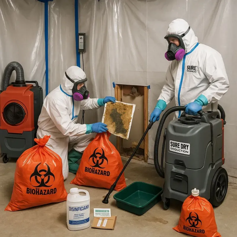 Contaminated Water Handling Protocols process in Brook Park, OH